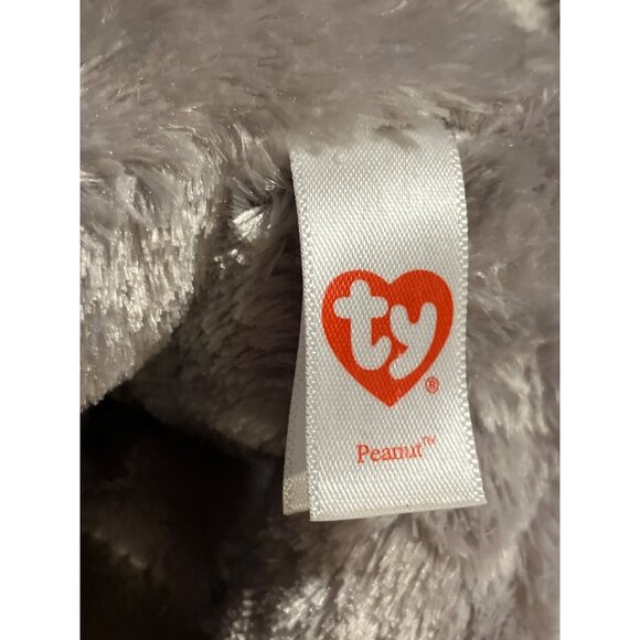 Ty Beanie Boos Peanut The Elephant Plush Toy 6 Inch - Picture 5 of 14